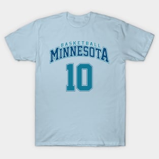 Minnesota Basketball - Player Number 10 T-Shirt